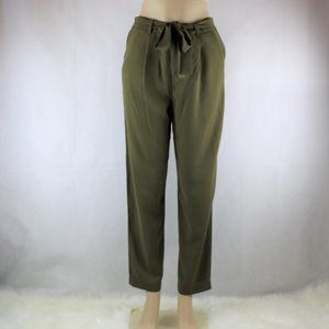 Elasticized Waist Straight-Leg Pants - Forever 21